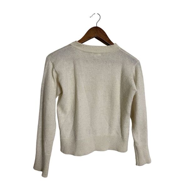OZMA Cream Crew Neck Sweater - Picture 2 of 10